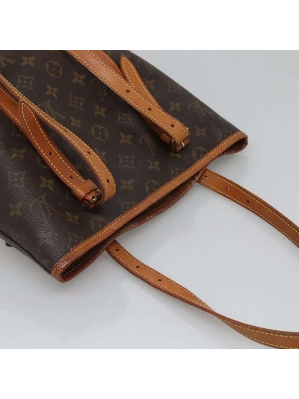 Authentic LOUIS VUITTON Monogram Bucket GM Shoulder Bag M42236 LV - Picture 13 of 16